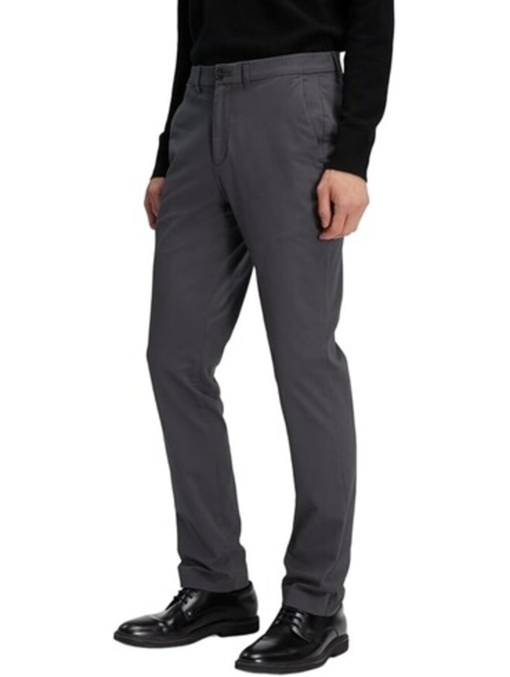 Calvin Klein Men's Slim Fit Infinite Flex Chinos Pants Asphalt 32W x 32L